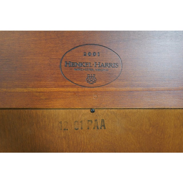 Henkel Harris Model 2348 Mahogany Curio Cabinet For Sale - Image 18 of 18