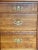 Wood Stickley Solid Cherry Three-Drawer Nightstand or Bedside Chest With Brass Hardware For Sale - Image 7 of 10