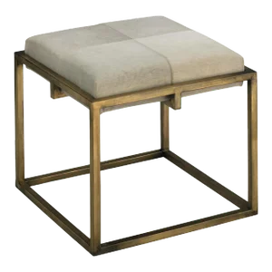 Jamie Young Shelby Stool in White