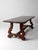 Brown Antique Spanish Revival Trestle Table For Sale - Image 8 of 18