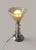 Modernist Lamp in Glass and Metal attributed to Jacques Adnet, 1950s For Sale - Image 8 of 17