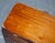 Vintage Yew Wood Military Campaign Sideboard Bank of Drawers with Brass Handles For Sale - Image 12 of 18