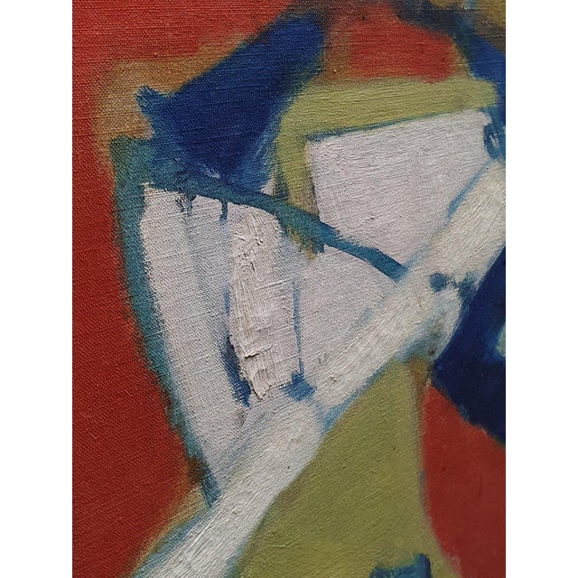 A. Roosenschoon, Marmok, 1960s, Oil on Canvas For Sale - Image 8 of 14