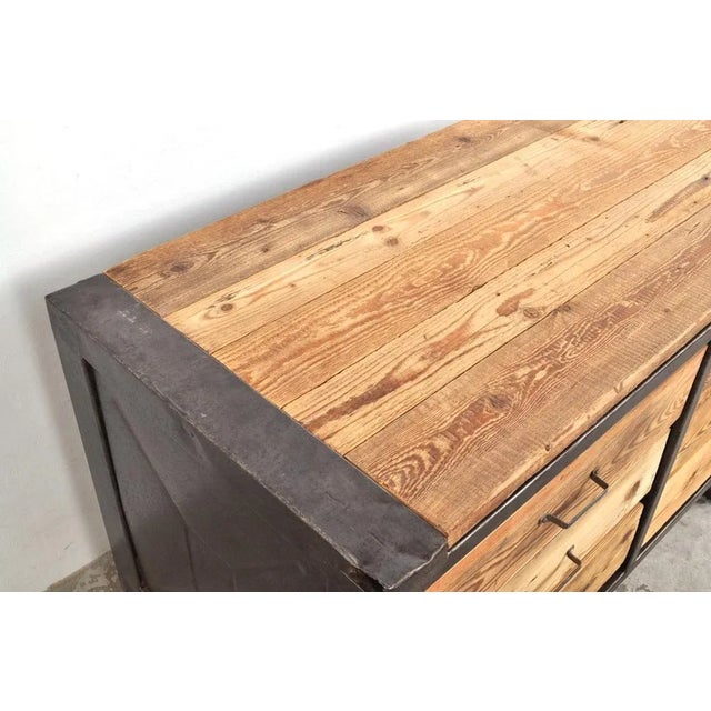 Industrial Chest of Drawers, 1950s For Sale - Image 6 of 12