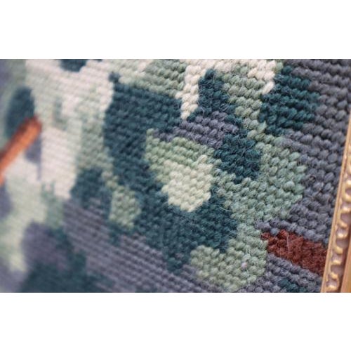 Large Vintage Framed Tapestry, 1975 For Sale - Image 10 of 17