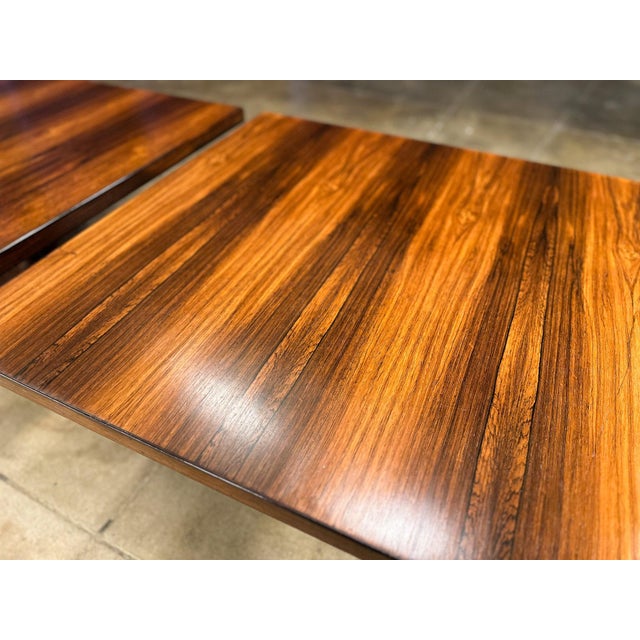 Chanceler Side Tables in Rosewood and Metal, Jorge Zalszupin, 1960s For Sale - Image 9 of 16