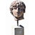 Antinous Bitnia 130 Alexandria of Egypt 150 AD, Early 21st Century, Terracotta Sculpture on Marble Base For Sale - Image 4 of 6