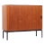 Mid Century Danish Teak Tambour Door Credenza For Sale
