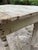 Light Gray Primitive Harvest Table For Sale - Image 8 of 9