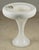 White Reclaimed Art Deco Enameled Cast Iron Pedestal Sink For Sale - Image 8 of 11