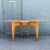 Center section with no leaves open measures 14 1/8 inches When closed measures: 15.75”w Classic Mid-Century Modern M166...