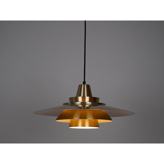 Vintage Aluminum Pendant Lamp by David Mogensen for Superlight, 1980s For Sale - Image 5 of 12