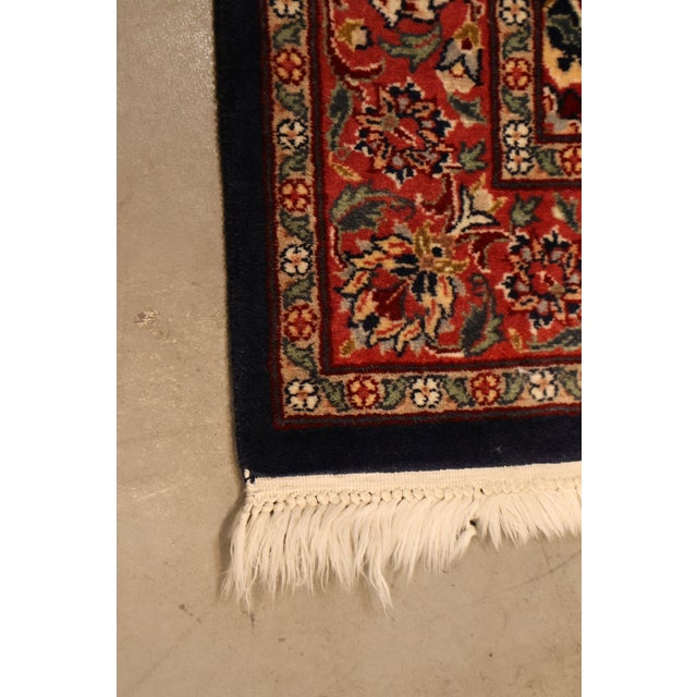 Persian Kashan Style Hand Tied Rug — 31" x 55" For Sale - Image 4 of 18