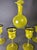 Vintage Art Deco Liqueur Glasses and Carafe from Lauscha, 1920s, Set of 5 For Sale - Image 10 of 12