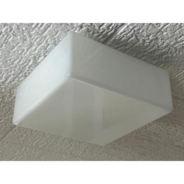 Mid-Century Modern Mid-Century Wall Lamp in Glass, 1970s For Sale - Image 3 of 7