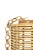 Indian Oval Rattan Lamp Shade with Cord Kit For Sale - Image 3 of 5
