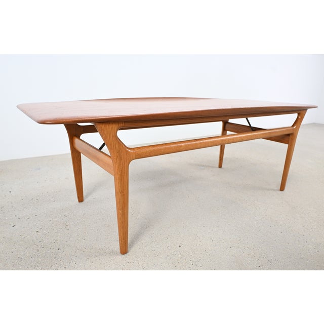 1960s Sculptural Danish Teak Coffee Table by Kurt Østervig for Jason Møbler For Sale - Image 5 of 13