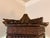 Chinoiserie Mid-20th Century Chinoiserie Carved Wood Pagoda Vitrine & Display Cabinet For Sale - Image 3 of 9