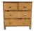 Vintage Riviera-Style Rattan Chest of Drawers, 1970s For Sale