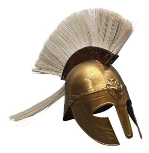 Greek Spartan Corinthian Brass Helmet,1970s