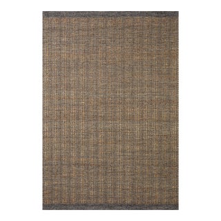 Jean Stoffer x Loloi Cornwall Charcoal / Natural 9'-3" x 13' Area Rug For Sale