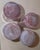 1990s Murano Nuova Cristalleria Arzanese Pink Drinking Glasses -Set of 4 For Sale - Image 5 of 5