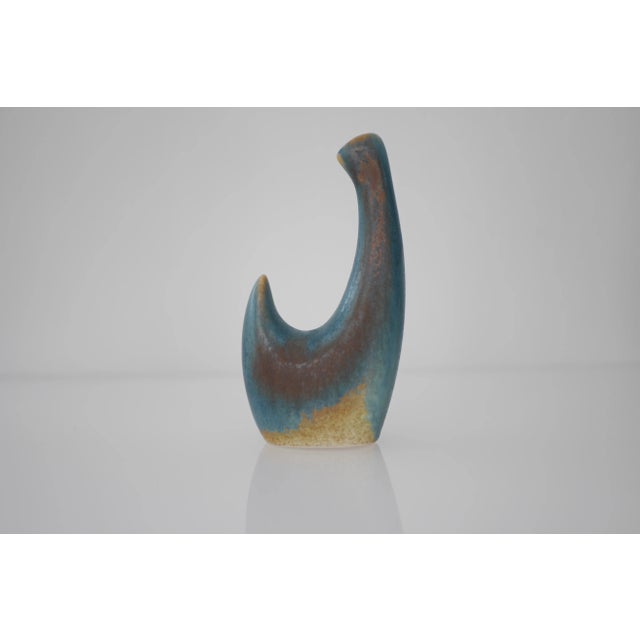 Ceramic Bird Sculpture attributed to Borge Jorgensen for Söholm, Denmark, 1960s For Sale - Image 11 of 11