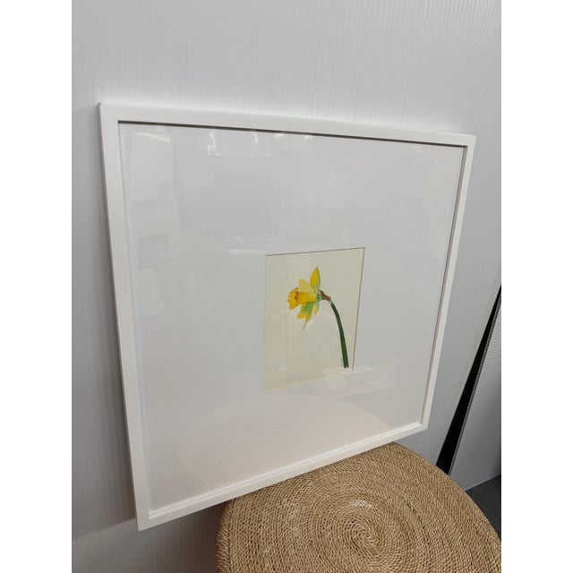 Design Plus Gallery presents the Original Acrylic Painting Daylight Daffodil by Isabel Wyatt. The artwork is the profile...