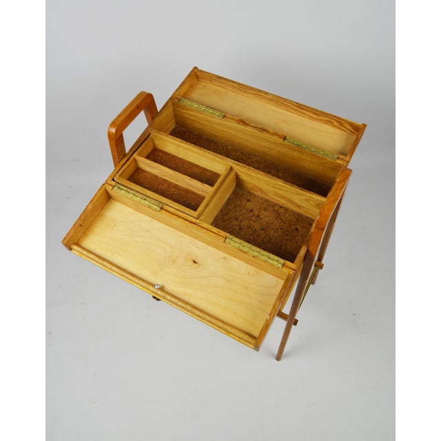 Wooden Thread Cabinet, 1970s For Sale - Image 6 of 10