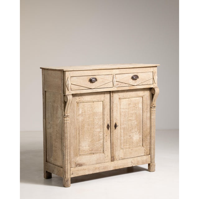19th Century Charles X Oak Buffet For Sale - Image 11 of 13