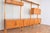 Brown Mid-Century Modern Teak Wall Unit by Kjell Riise for Rival Brodrene Jatogs, 1960s, Set of 3 For Sale - Image 8 of 11