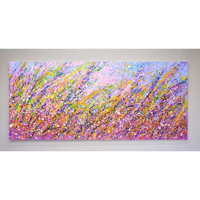 In creating this piece, I've unleashed a burst of vibrant colors and explosive textures, epitomizing the wild beauty and...