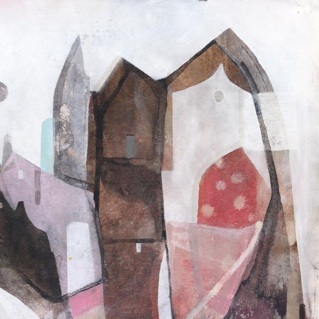 2020s Lucky Road - Large Original Contemporary Abstract Landscape Acrylic Painting on Canvas by Maria C Bernhardsson For Sale - Image 5 of 6