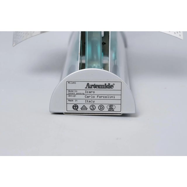 Artemide Postmodern Wall Lamp Icaro by Carlo Forcolini for Artemiede, 1984 For Sale - Image 4 of 10