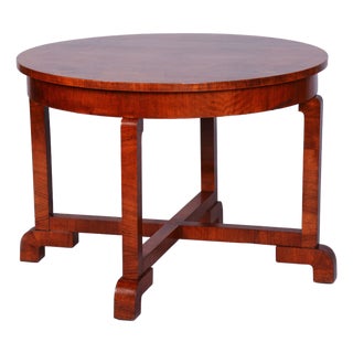 Art Deco Table in Walnut attributed to Halabala for Up Závody, Czech, 1920s For Sale