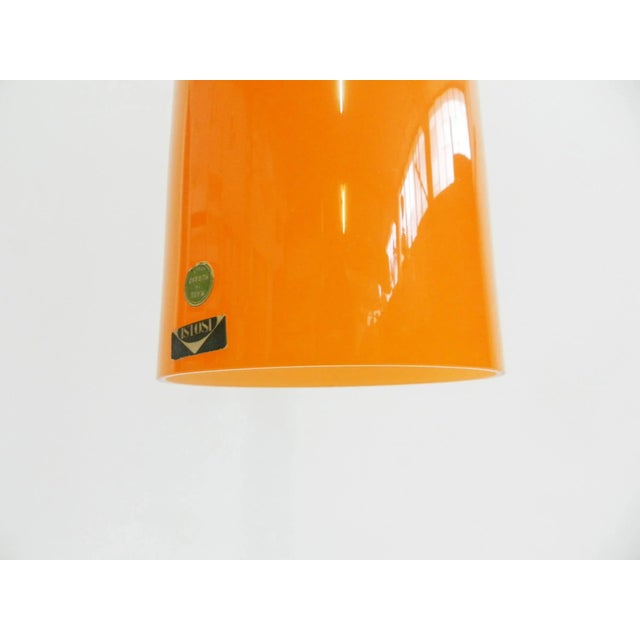 Large Glass Tube Pendant Lamp by Alessandro Pianon for Vistosi, 1960s For Sale - Image 4 of 8