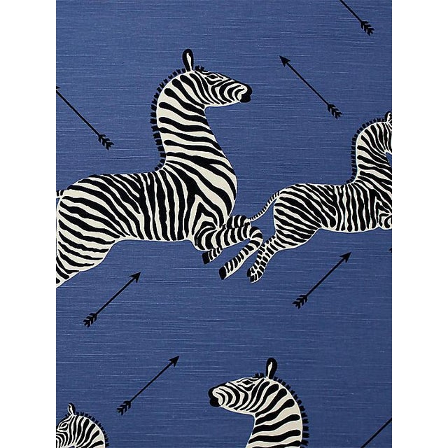 Scalamandre Zebras Outdoor, Denim Fabric Chairish