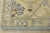 Oushak Rug 8’2” X 10′ Blue Wool Hand-Knotted Carpet For Sale - Image 10 of 12