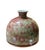 Chinese Antique Japanese Pottery Peach Blossom Vase For Sale - Image 3 of 4