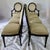 C.1990's Neoclassical-Style Satin Ebony Finished Dining Chairs With Chenille Textile - Set of 8 For Sale - Image 4 of 17