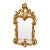 Vintage Italian Giltwood Rococo Style Wall Mirror- For Sale