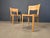 Vintage Oak Dining Chairs, Belgium, 1980s, Set of 6 For Sale - Image 4 of 15