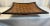 Chocolate Vintage Boho Chic Bamboo and Split Reed Footed Square Basket Tray For Sale - Image 8 of 9