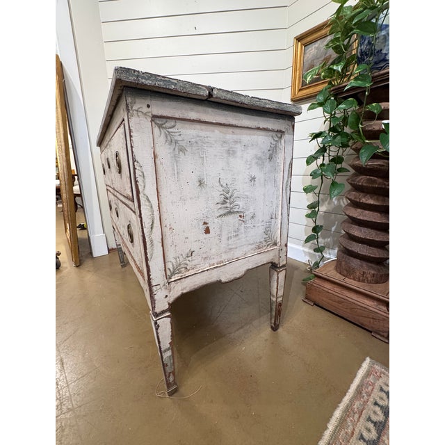 19th Century Italian Painted Chest of Drawers For Sale - Image 14 of 16