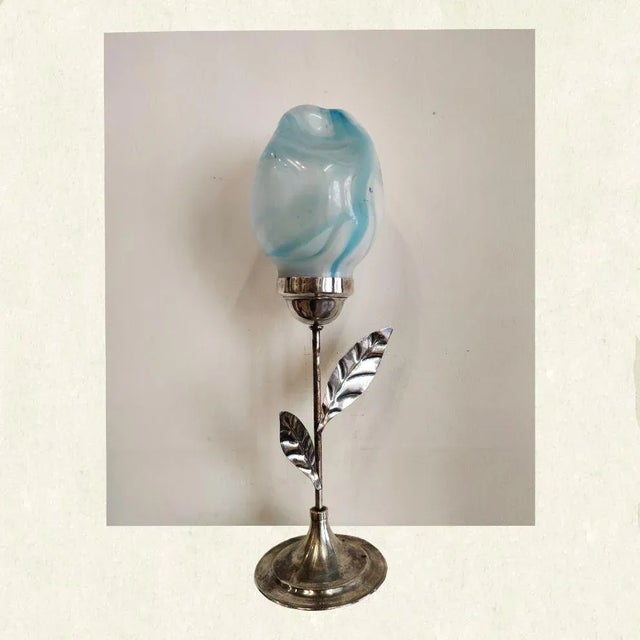 Blown Glass Flower Sculpture by Vinicio Vianello & Gianni Zennaro For Sale - Image 9 of 16