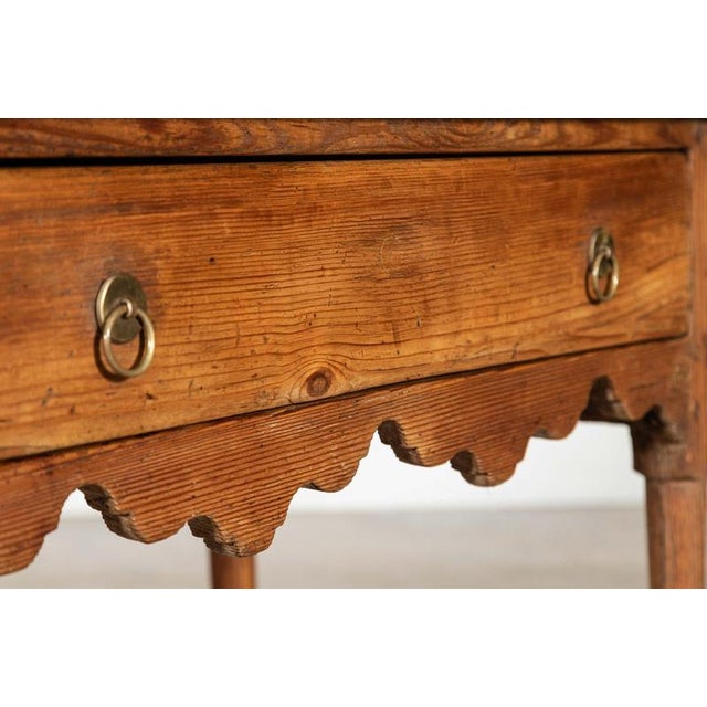 Low English Pine Boy Side Table, 1790s For Sale - Image 13 of 13