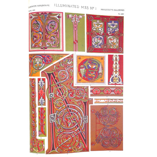 White "The Grammar of Ornament: The Victorian Masterpiece on Oriental, Primitive, Classical, Mediaeval and Renaissance Design and Decorative Art" 1987 For Sale - Image 8 of 12