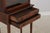 Antique Edwardian 2 Drawer Inlaid Mahogany Curio Cabinet For Sale In Philadelphia - Image 6 of 17