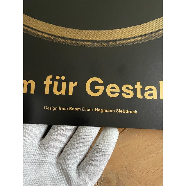 2000 - 2009 Irma Boom, Every Thing Design / Gold, 2009, Hagmann Siebdruck GmbH, Printed in Switzerland For Sale - Image 5 of 12
