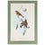 English 1940 Red-Breasted Flycatcher Bird Lithograph After John Gould | Matted & Framed For Sale - Image 3 of 4